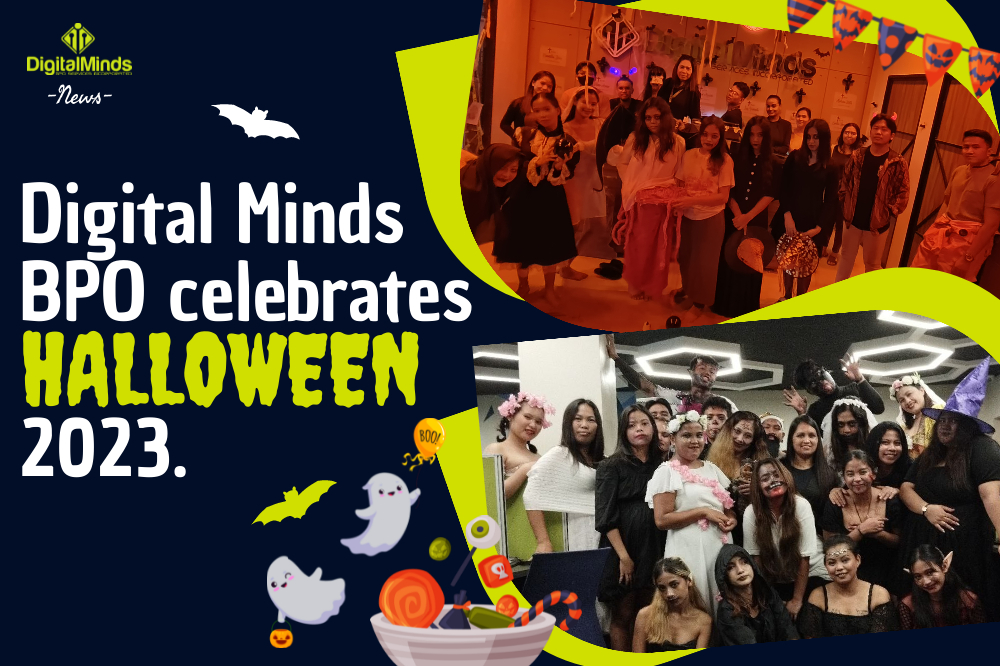 Digital minds bpo celebrates halloween 2023