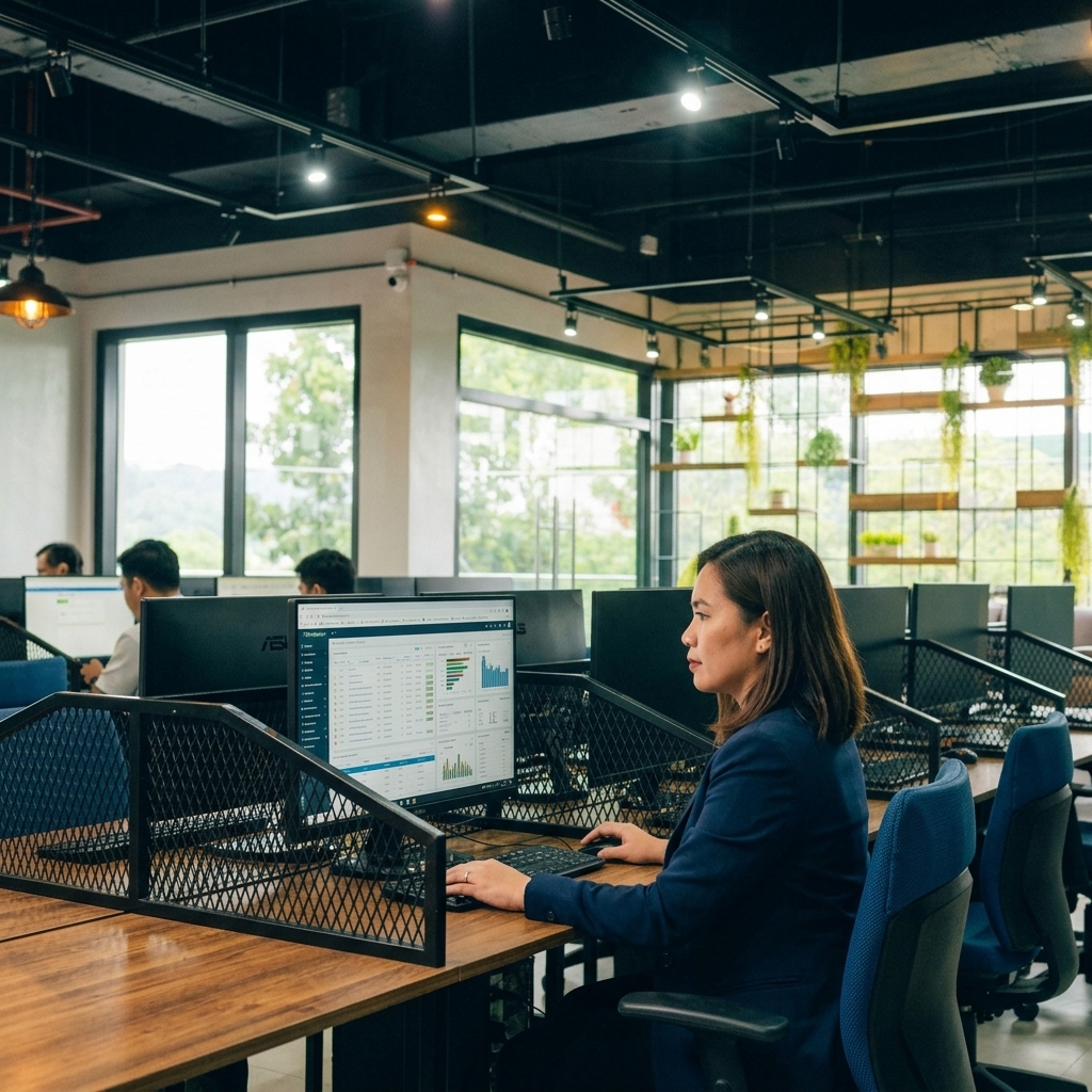 Digital Minds BPO specialized services team at Naga City Philippines office