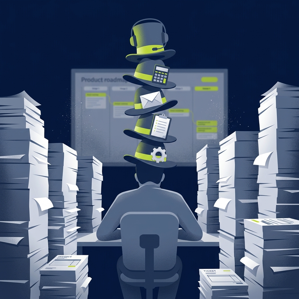 The burden of doing it all yourself