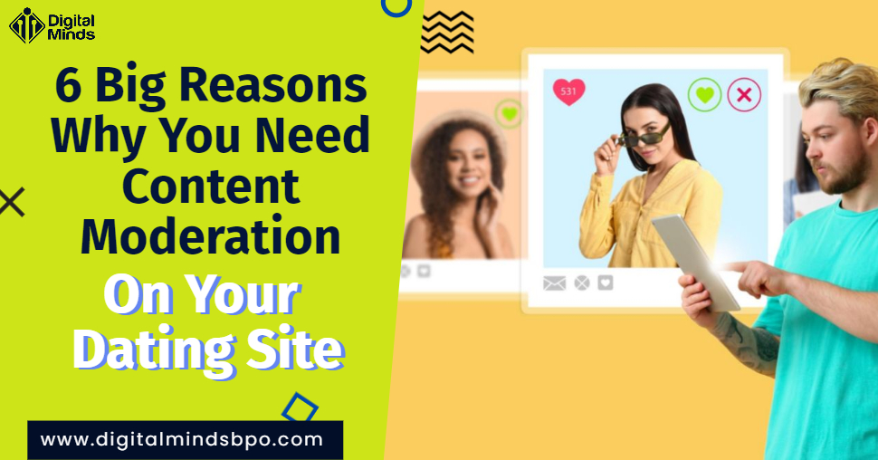 Content moderation for dating sites